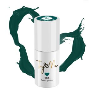 Lakier Hybrydowy TryLoveMe DARK GREEN 103