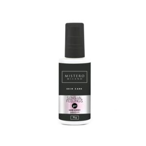 Perfumowany krem do ciała i rąk SENSUAL FEELINGS GLOW z drobiną 70g MISTERO MILANO