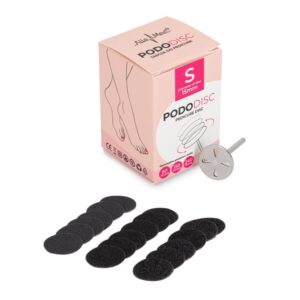 Dysk tarcza do pedicure Pododysk zestaw trzpień dysk + nakładki tarcze wymienne S 15 mm