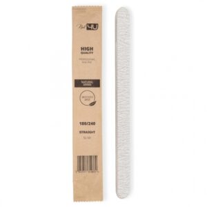 INNOWACYJNY! Pilnik Slim NATURAL prosty 180/240 (komplet 50 sztuk)