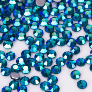 Cyrkonie do paznokci szklane SS5 Blue Zircon AB ok.50 szt.