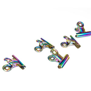 Klips metalowy zaciskarka klamra do zaciskania tunelu kobalt 22 mm 5 sztuk
