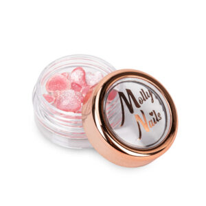 Ozdoba do paznokci serca 3D Molly Nails Nr 3 40szt
